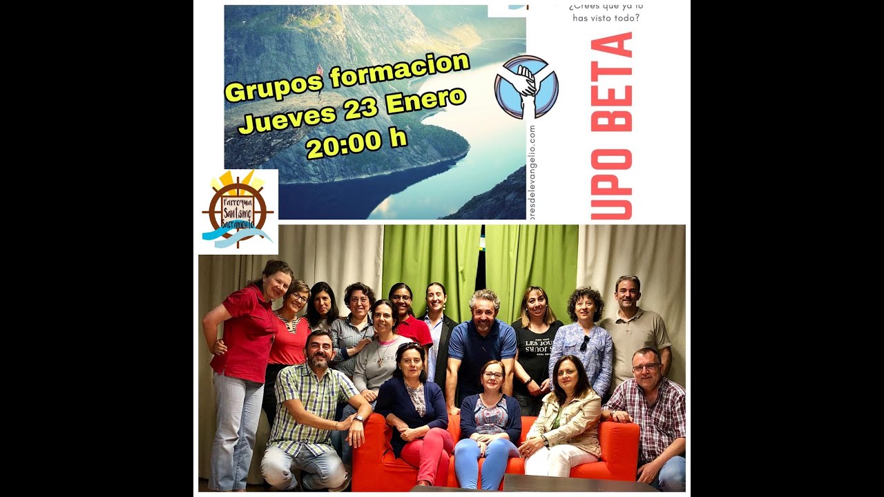 Grupos de formación de Adultos - Enero 2020